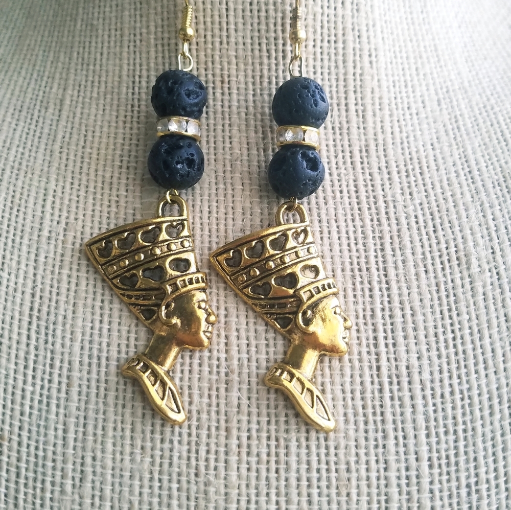 Queen Nefertiti Earrings